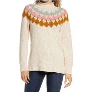 L.L. Bean MPetite Fair Isle